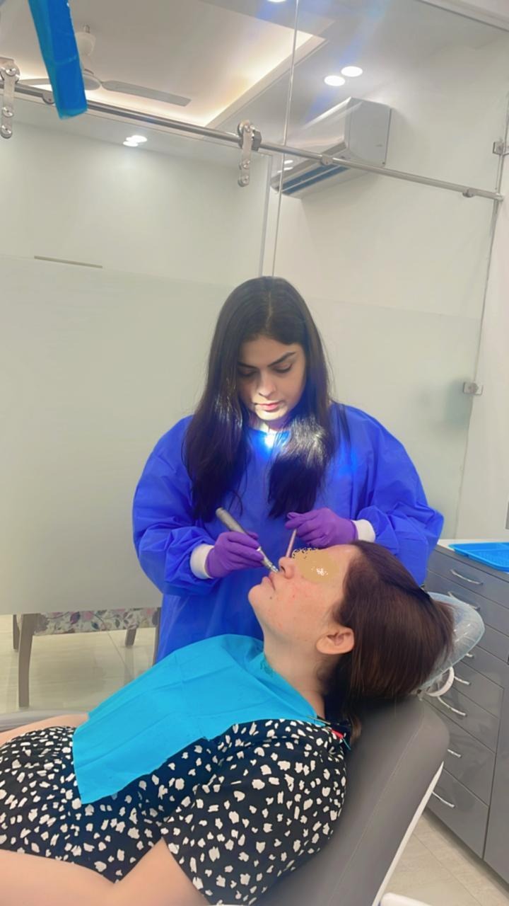 PRF for Skin Rejuvenation, Dark Circles, Hyperpigmentation, Hand & Neck, PRP + Growth Factors Therapy, Exosomes, Microneedling clinical image 3
